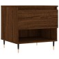 vidaXL Mesa de centro madera de ingeniería roble marrón 50x46x50 cm vidaXL Mesa de centro madera de ingeniería roble marrón 50x46x50 cm