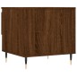 vidaXL Mesa de centro madera de ingeniería roble marrón 50x46x50 cm vidaXL Mesa de centro madera de ingeniería roble marrón 50x46x50 cm
