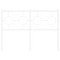 vidaXL Cabecero de metal blanco 120 cm vidaXL Cabecero de metal blanco 120 cm