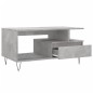 vidaXL Mesa de centro madera contrachapada gris hormigón 90x49x45 cm vidaXL Mesa de centro madera contrachapada gris hormigón 90x49x45 cm