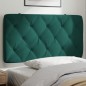 vidaXL Cabecero de cama acolchado terciopelo verde oscuro 100 cm vidaXL Cabecero de cama acolchado terciopelo verde oscuro 100 cm