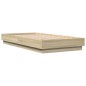 vidaXL Estructura de cama madera de ingeniería roble Sonoma 75x190 cm vidaXL Estructura de cama madera de ingeniería roble Sonoma 75x190 cm