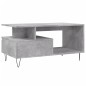 vidaXL Mesa de centro madera contrachapada gris hormigón 90x49x45 cm vidaXL Mesa de centro madera contrachapada gris hormigón 90x49x45 cm