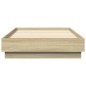 vidaXL Estructura de cama madera de ingeniería roble Sonoma 75x190 cm vidaXL Estructura de cama madera de ingeniería roble Sonoma 75x190 cm