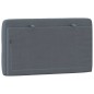 vidaXL Cabecero de cama acolchado terciopelo gris oscuro 80 cm vidaXL Cabecero de cama acolchado terciopelo gris oscuro 80 cm