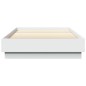 vidaXL Estructura de cama madera de ingeniería blanca 100x200 cm vidaXL Estructura de cama madera de ingeniería blanca 100x200 cm