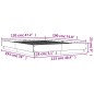 vidaXL Estructura de cama madera de ingeniería roble Sonoma 120x190 cm vidaXL Estructura de cama madera de ingeniería roble Sonoma 120x190 cm