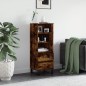 vidaXL Aparador alto madera contrachapada roble ahumado 40x36x110 cm vidaXL Aparador alto madera contrachapada roble ahumado 40x36x110 cm