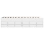 vidaXL Tumbona con cajones madera de ingeniería blanco 90x200 cm vidaXL Tumbona con cajones madera de ingeniería blanco 90x200 cm