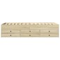 vidaXL Tumbona con cajones madera ingeniería roble Sonoma 90x200 cm vidaXL Tumbona con cajones madera ingeniería roble Sonoma 90x200 cm