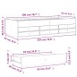vidaXL Tumbona con cajones madera ingeniería roble Sonoma 90x200 cm vidaXL Tumbona con cajones madera ingeniería roble Sonoma 90x200 cm