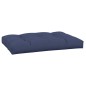 vidaXL Cojín para sofá de palets de tela azul marino 120x80x12 cm vidaXL Cojín para sofá de palets de tela azul marino 120x80x12 cm