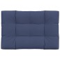 vidaXL Cojín para sofá de palets de tela azul marino 120x80x12 cm vidaXL Cojín para sofá de palets de tela azul marino 120x80x12 cm