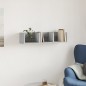 vidaXL Mueble de pared madera ingeniería gris Sonoma 75x18x16,5 cm vidaXL Mueble de pared madera ingeniería gris Sonoma 75x18x16,5 cm
