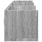 vidaXL Mueble de pared madera ingeniería gris Sonoma 75x18x16,5 cm vidaXL Mueble de pared madera ingeniería gris Sonoma 75x18x16,5 cm