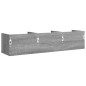 vidaXL Mueble de pared madera ingeniería gris Sonoma 75x18x16,5 cm vidaXL Mueble de pared madera ingeniería gris Sonoma 75x18x16,5 cm