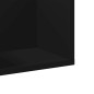 vidaXL Mueble de pared de madera de ingeniería negro 99x18x16,5 cm vidaXL Mueble de pared de madera de ingeniería negro 99x18x16,5 cm