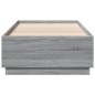 vidaXL Estructura de cama madera de ingeniería gris Sonoma 90x200 cm vidaXL Estructura de cama madera de ingeniería gris Sonoma 90x200 cm