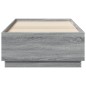 vidaXL Estructura de cama madera de ingeniería gris Sonoma 90x190 cm vidaXL Estructura de cama madera de ingeniería gris Sonoma 90x190 cm
