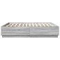 vidaXL Estructura de cama madera de ingeniería gris Sonoma 200x200 cm vidaXL Estructura de cama madera de ingeniería gris Sonoma 200x200 cm