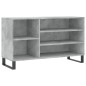 vidaXL Mueble zapatero madera contrachapada gris hormigón 102x36x60 cm vidaXL Mueble zapatero madera contrachapada gris hormigón 102x36x60 cm