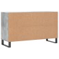 vidaXL Mueble zapatero madera contrachapada gris hormigón 102x36x60 cm vidaXL Mueble zapatero madera contrachapada gris hormigón 102x36x60 cm