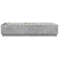 vidaXL Estructura de cama madera de ingeniería gris hormigón 75x190 cm vidaXL Estructura de cama madera de ingeniería gris hormigón 75x190 cm