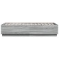 vidaXL Estructura de cama madera de ingeniería gris Sonoma 75x190 cm vidaXL Estructura de cama madera de ingeniería gris Sonoma 75x190 cm