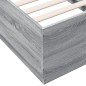vidaXL Estructura de cama madera de ingeniería gris Sonoma 75x190 cm vidaXL Estructura de cama madera de ingeniería gris Sonoma 75x190 cm