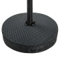 vidaXL Set de muebles de bar de jardín 3 piezas ratán sintético negro vidaXL Set de muebles de bar de jardín 3 piezas ratán sintético negro