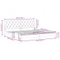 vidaXL Estructura cama con cabecero terciopelo verde oscuro 200x200 cm vidaXL Estructura cama con cabecero terciopelo verde oscuro 200x200 cm