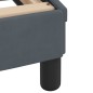 vidaXL Cama con colchón terciopelo gris oscuro 90x190 cm vidaXL Cama con colchón terciopelo gris oscuro 90x190 cm