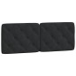 vidaXL Cama con colchón terciopelo negro 120x200 cm vidaXL Cama con colchón terciopelo negro 120x200 cm