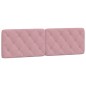 vidaXL Cama con colchón terciopelo rosa 160x200 cm vidaXL Cama con colchón terciopelo rosa 160x200 cm
