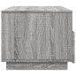 vidaXL Mesa de centro con luces LED gris Sonoma 90x49x40 cm vidaXL Mesa de centro con luces LED gris Sonoma 90x49x40 cm