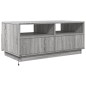 vidaXL Mesa de centro con luces LED gris Sonoma 90x49x40 cm vidaXL Mesa de centro con luces LED gris Sonoma 90x49x40 cm