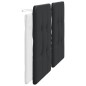 vidaXL Cabecero de cama acolchado cuero sintético negro blanco 180 cm vidaXL Cabecero de cama acolchado cuero sintético negro blanco 180 cm