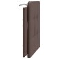 vidaXL Cabecero de cama acolchado cuero sintético marrón 100 cm vidaXL Cabecero de cama acolchado cuero sintético marrón 100 cm