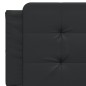 vidaXL Cabecero de cama acolchado cuero sintético negro 160 cm vidaXL Cabecero de cama acolchado cuero sintético negro 160 cm