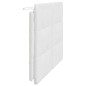 vidaXL Cabecero de cama acolchado cuero sintético blanco 120 cm vidaXL Cabecero de cama acolchado cuero sintético blanco 120 cm
