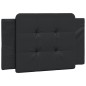 vidaXL Estructura cama con luces LED cuero sintético negro 80x200 cm vidaXL Estructura cama con luces LED cuero sintético negro 80x200 cm