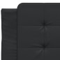 vidaXL Estructura cama con luces LED cuero sintético negro 80x200 cm vidaXL Estructura cama con luces LED cuero sintético negro 80x200 cm