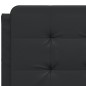 vidaXL Estructura cama con luces LED cuero sintético negro 120x200 cm vidaXL Estructura cama con luces LED cuero sintético negro 120x200 cm