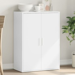 vidaXL Aparador de madera de ingeniería blanco 60x31x84 cm