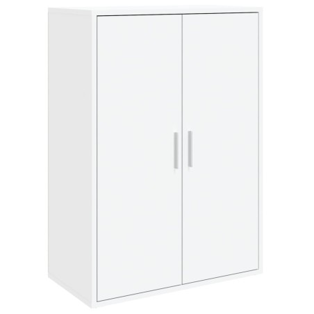 vidaXL Aparador de madera de ingeniería blanco 60x31x84 cm