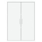 vidaXL Aparador de madera de ingeniería blanco 60x31x84 cm vidaXL Aparador de madera de ingeniería blanco 60x31x84 cm