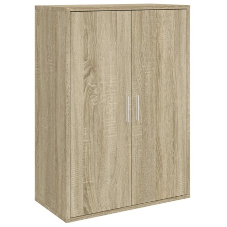 vidaXL Aparador de madera de ingeniería roble Sonoma 60x31x84 cm