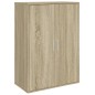 vidaXL Aparador de madera de ingeniería roble Sonoma 60x31x84 cm vidaXL Aparador de madera de ingeniería roble Sonoma 60x31x84 cm