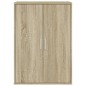 vidaXL Aparador de madera de ingeniería roble Sonoma 60x31x84 cm vidaXL Aparador de madera de ingeniería roble Sonoma 60x31x84 cm