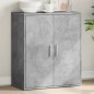 vidaXL Aparador de madera de ingeniería gris hormigón 79x38x80 cm vidaXL Aparador de madera de ingeniería gris hormigón 79x38x80 cm